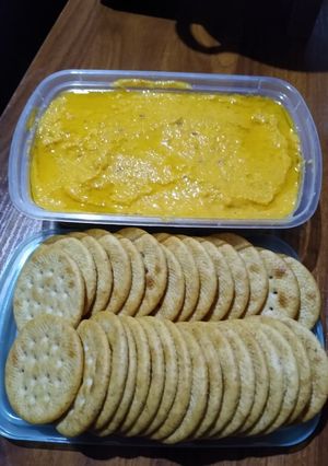 Una foto de Hummus de pimiento 🤤😍