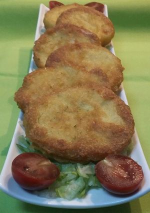 Foto principal de Tortillitas de bacalao con gambas