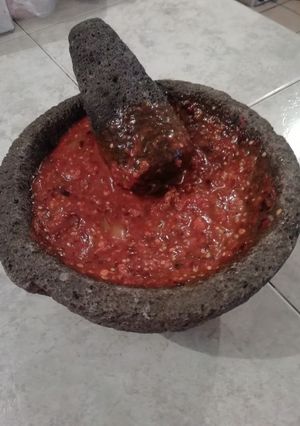 Una foto de Salsa de borrachos