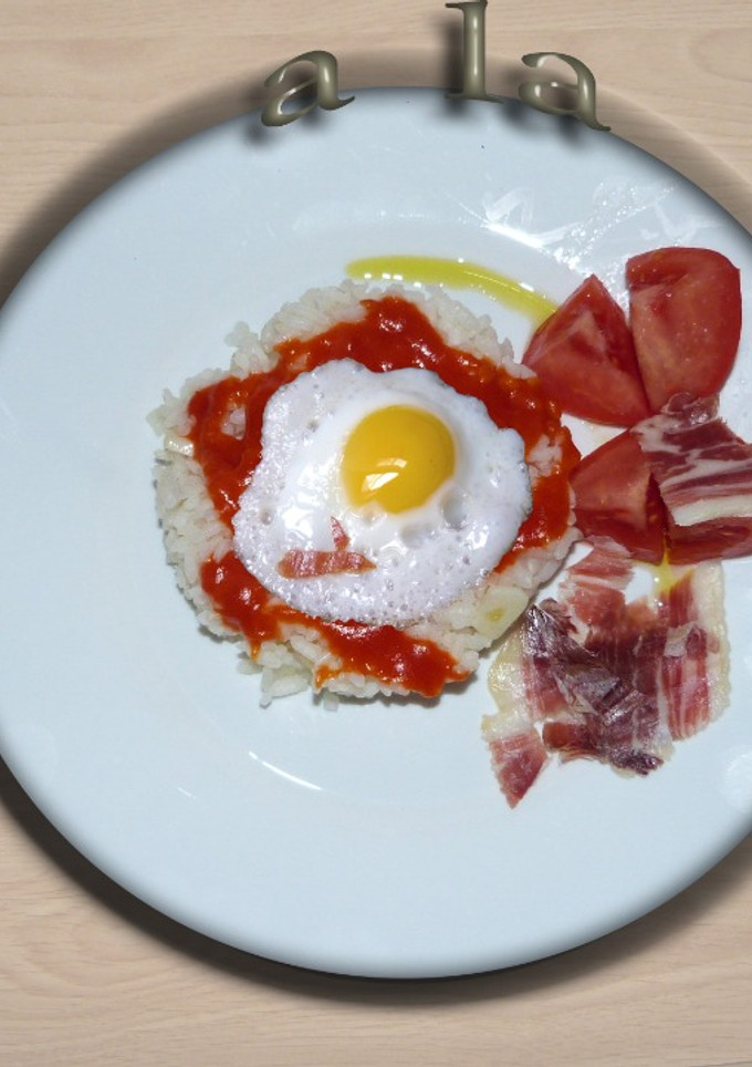 Una foto de Arroz a la cubana o arroz blanco