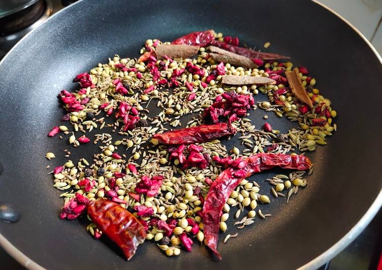Steps to Prepare Super Quick Homemade Homemade chole masala