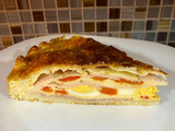Torta de jamón y queso especial