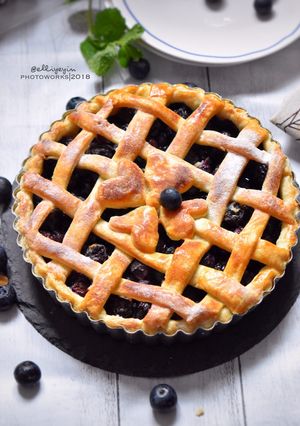 Foto resep Blueberry pie