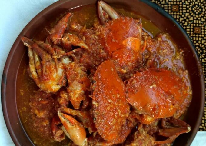 Kepiting Asam Manis Pedas