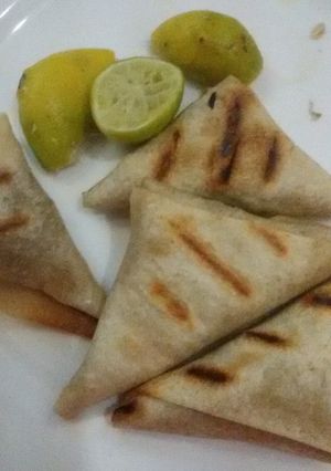صورة لوصفة سمبوسة مشوية