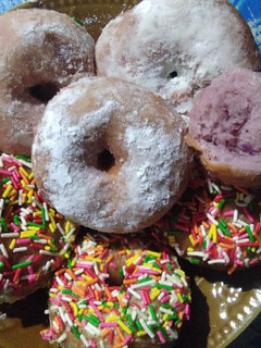 Foto resep Donat Ubi Ungu