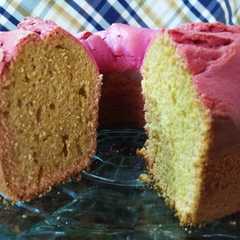 A picture of Budín Rosa (de remolacha).