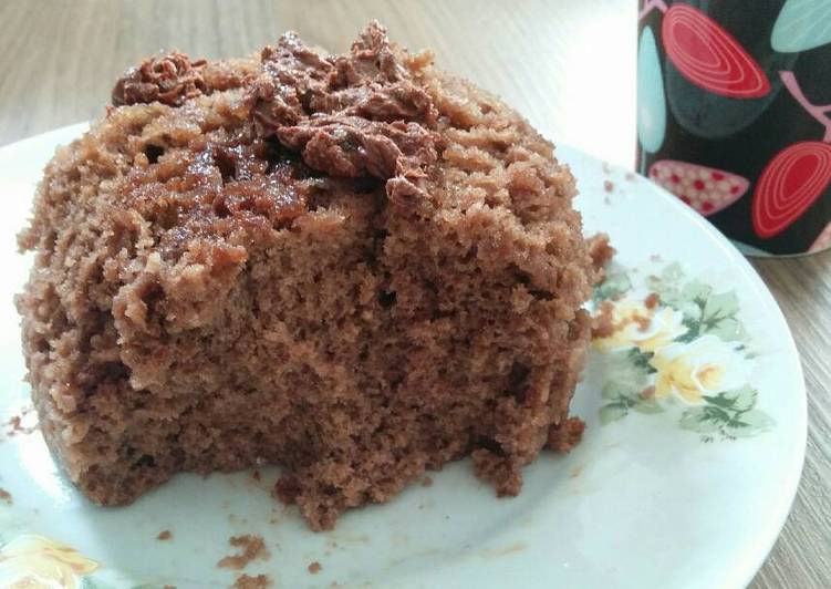 Bolo de caneca de chocolate