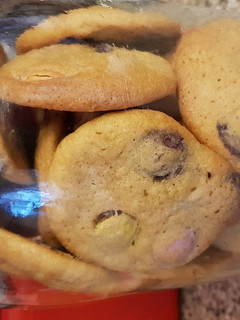 A picture of Smartie Cookies.