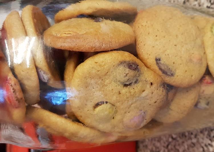 Simple Way to Prepare Speedy Smartie Cookies