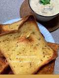 Baked garlic butter Crouton (un-chopped)
