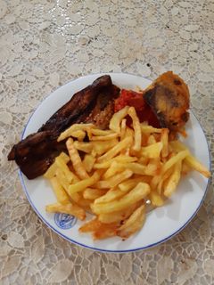 عکسی از دستور غذای ساده و سریع با بادمجان