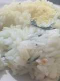 Arroz vegano con limón y perejil