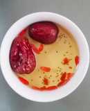 Ăn nhẹ ăn dặm: trà dưỡng nhan ver.babie