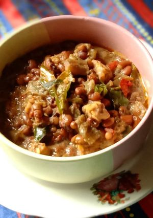 Foto resep Lodeh Terong, Tempe & Kacang Tolo