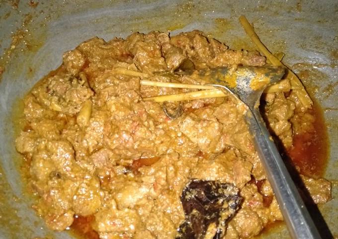 Rendang sapi empuk dgn metode 5 30 5 30.hemat gas loh