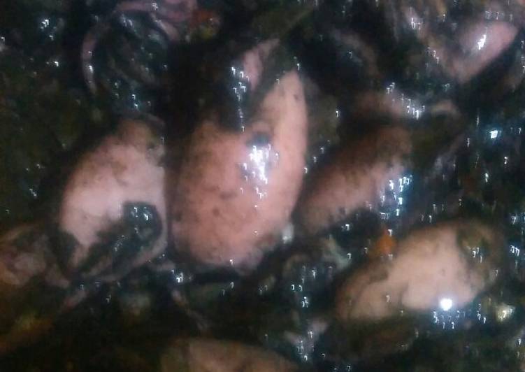 Cumi masak hitam