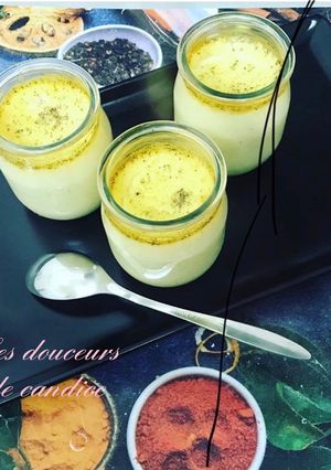 A picture of Vanilla Egg Custard.