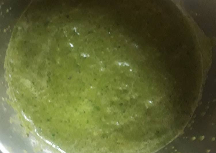 THIS IS IT!  How to Make Coriander chutney