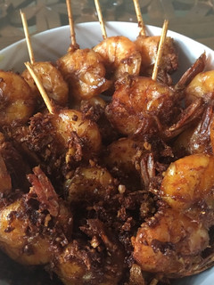 Foto resep Sate Udang Goreng
