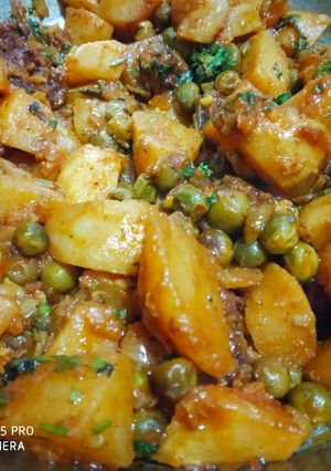 A picture of Dry Turnip and peas.