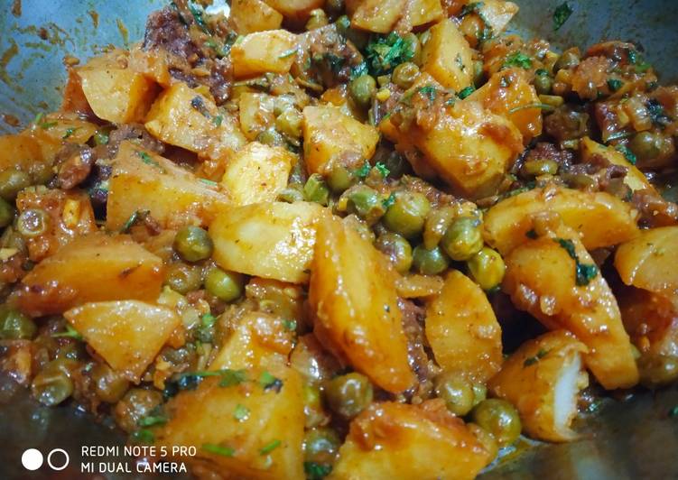 Recipe of Perfect Dry Turnip and peas