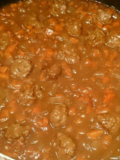 牛肉丸咖哩(簡易版) 的食譜成品照片