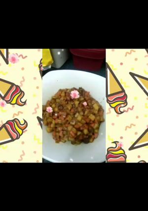 Foto resep Buat isian pastel rasa kari (karipup)