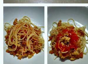 Foto resep Spaghetti La Fonte Saus Bolognese