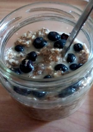 Φωτογραφία της συνταγής Overnight oats με νερό (χωρίς γάλα)