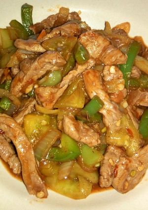 Foto resep Spicy Beef Teriyaki With Paprika
