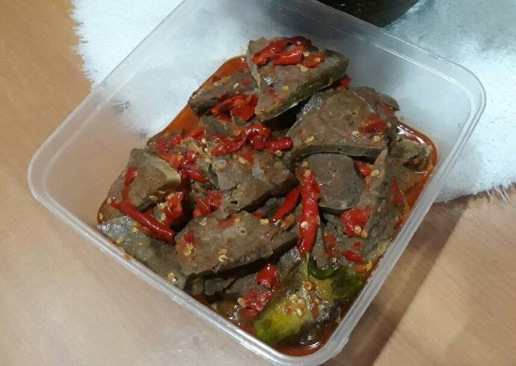 Resep Paru balado, Bikin Ngiler