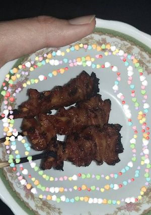 Foto resep Sate Jamur Pedas Manis