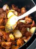 Petisco de moela de frango na Airfryer