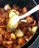 Petisco de moela de frango na Airfryer