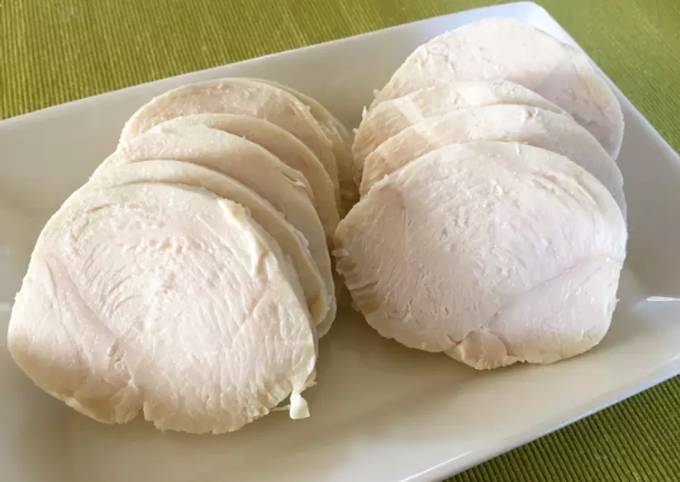 Simple Way to Make Super Quick Homemade Chicken breast Ham