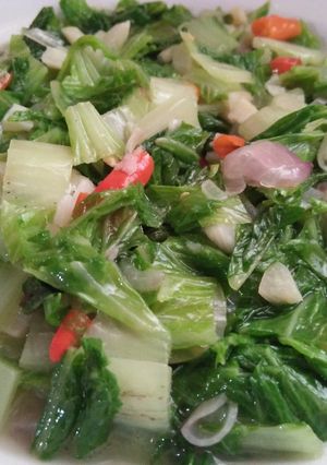 Foto resep Tumis Selada Simpel