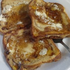 A picture of Strawberry Swirl Cinnamon Vanilla French Toast.
