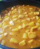 Papas con pota y calabaza 🦑