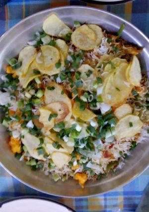 A picture of Baked Rice.