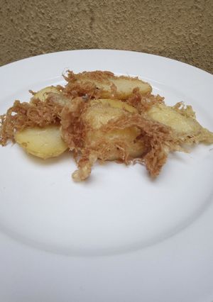 A picture of Potato and egg.