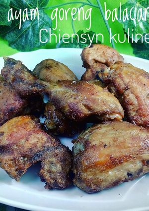 Foto resep Ayam goreng balacan praktis