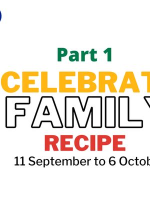 A picture of Celebrate family recipe competition.