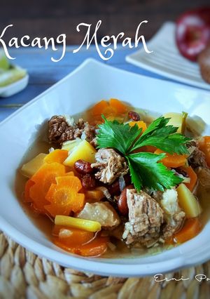 Foto resep Sup Kacang Merah
