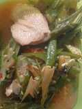 Garang asem ayam dan okra