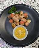 SP.0884 - Bánh Tráng Cuộn Xúc Xích Chiên Giòn