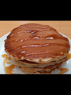 A picture of Fluffy pancakes.