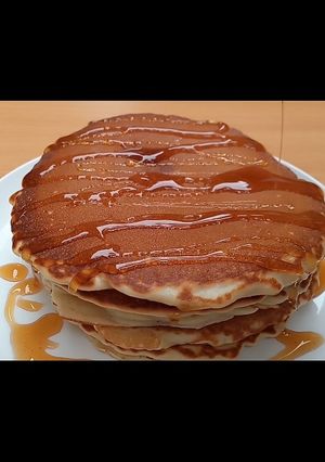 A picture of Fluffy pancakes.