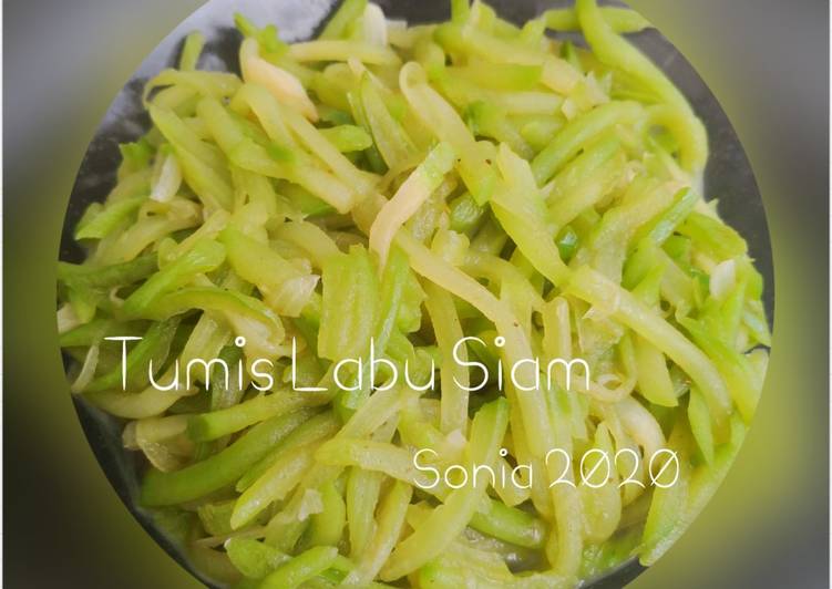 Resep Tumis Labu Siam Anti Gagal