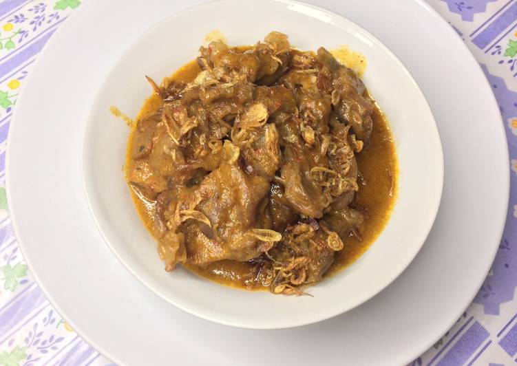 Resep gulai kambing anti bau